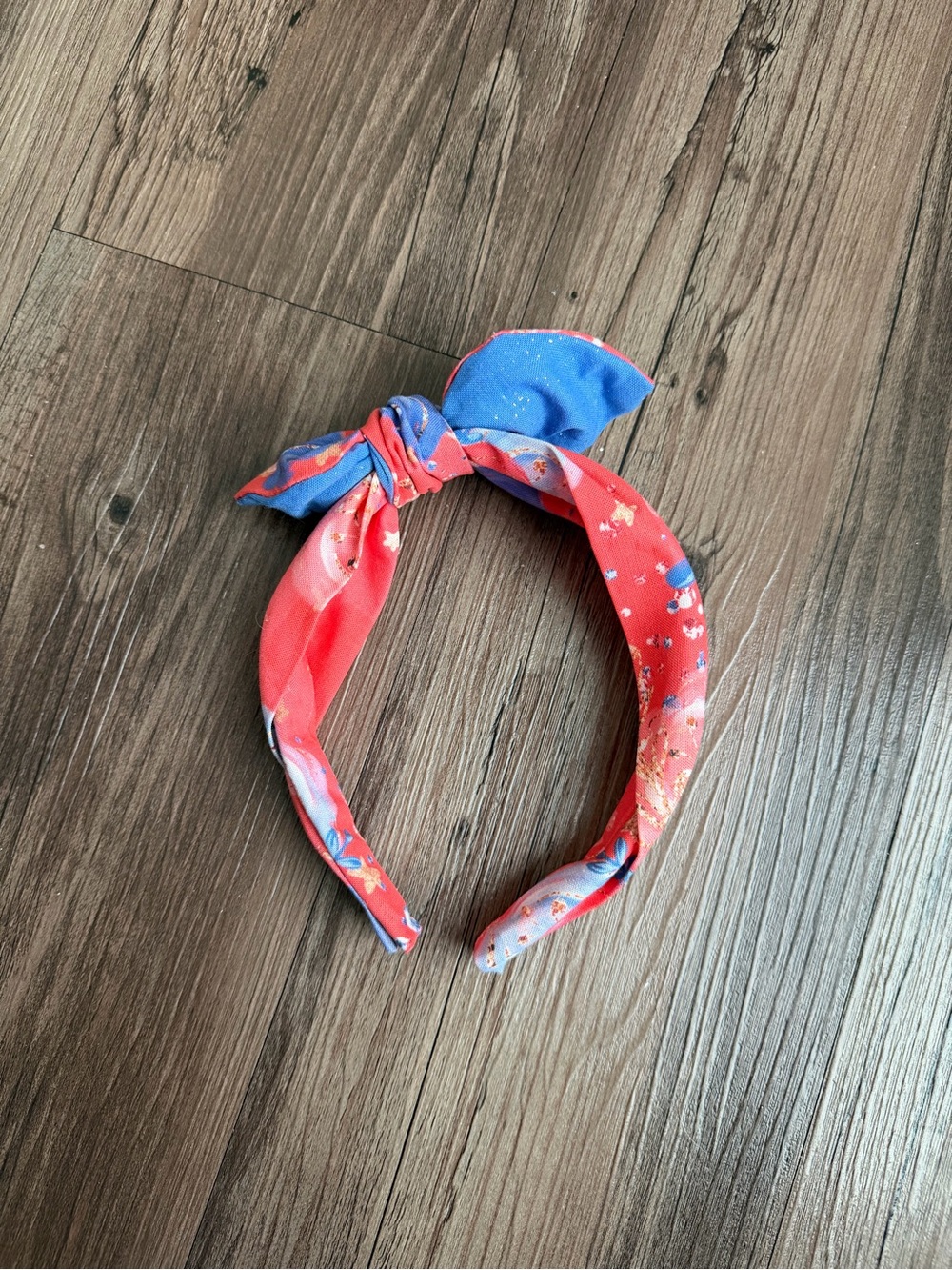NWOT Floral Bow Headband
